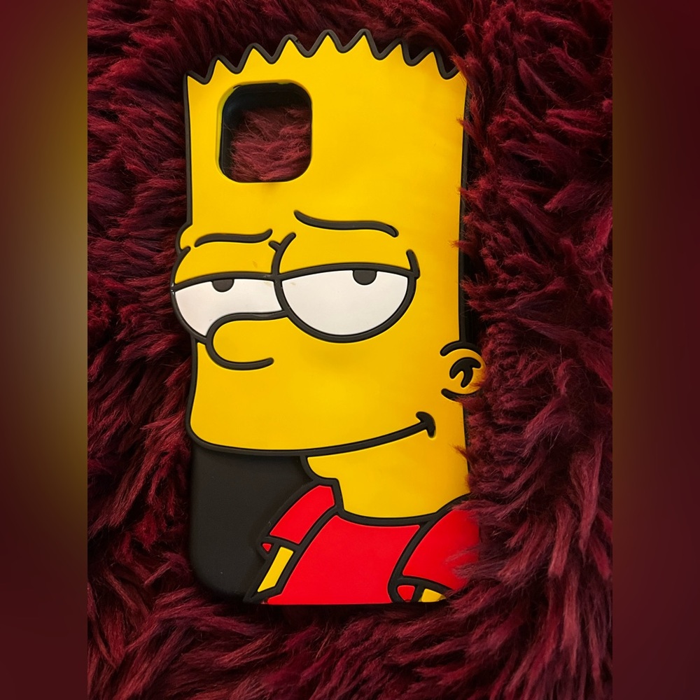 iPhone 11 Bart Simpson silicone phone case